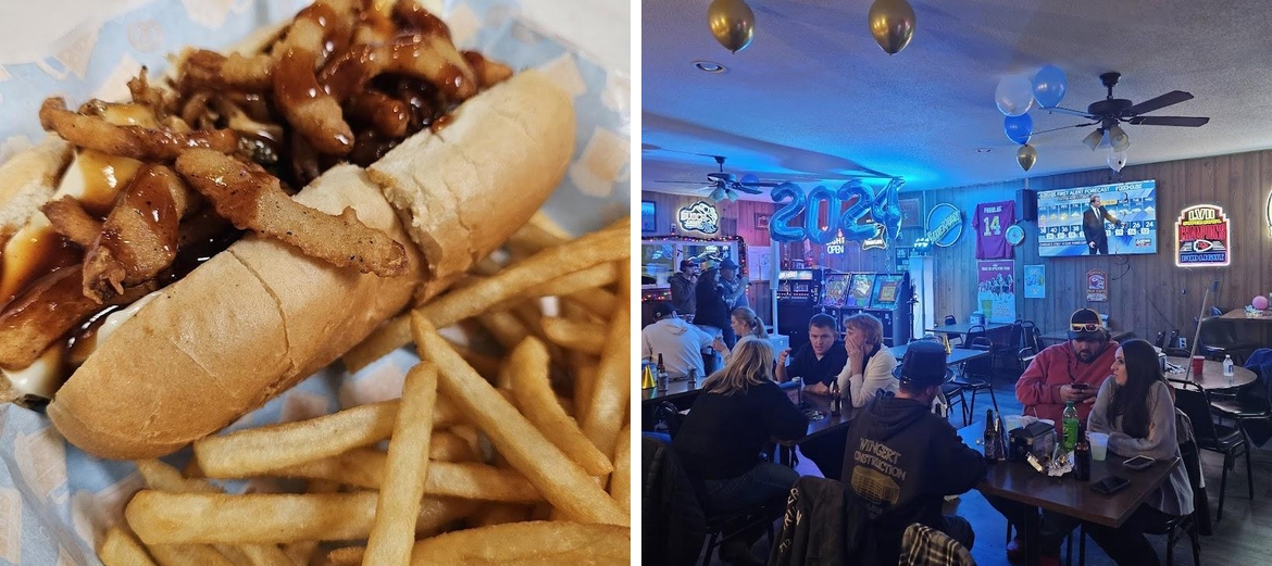 Podunk Bar and Grill Menu